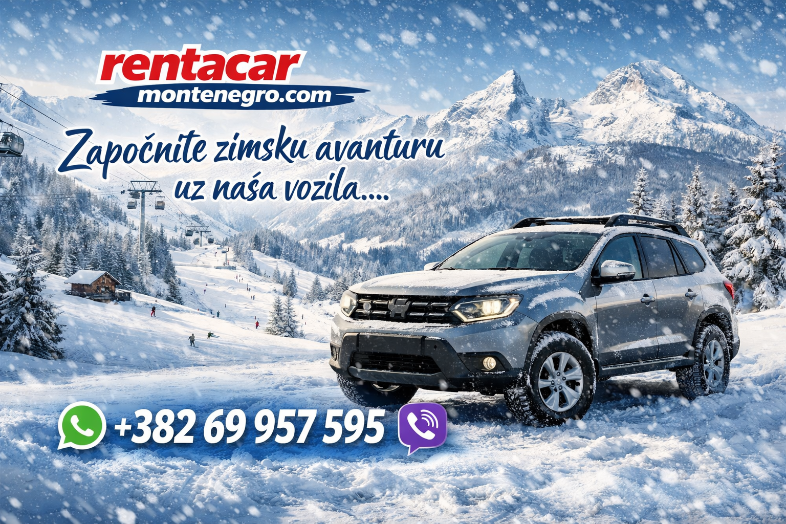 rent a car usluge u Crnoj Gori